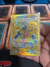 Pokemon Garchomp EX Gold Hyper Rare Card 260/182 Paradox Rift Nm