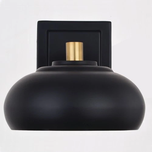 Vaxcel Lighting W0381 Belmont 7" Tall Bathroom Sconce - Black - Picture 7 of 8
