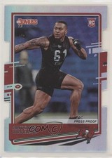 2020 Donruss Rookie Press Proof Silver Die-Cut /75 Antoine Winfield Jr #288 rf2
