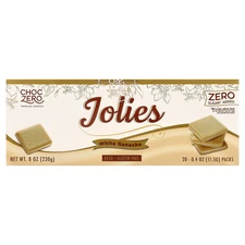Premium Cookies, Jolies, White Ganache, 20 Packs, 0.4 oz (11.5 g) Each