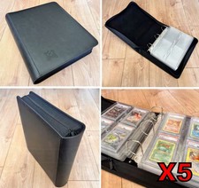 X Defence Premium Binder PSA Slab Pokemon MTG Trading Card Album Folder X5