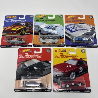 Hot Wheels Premium Car Culture SILHOUETTES 2018- Full Complete