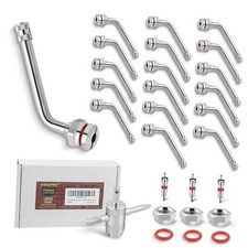 TR545D 60-Degree Truck Tire Valve Stems - 18 PCS, Compatible with TR545D 18 PCS