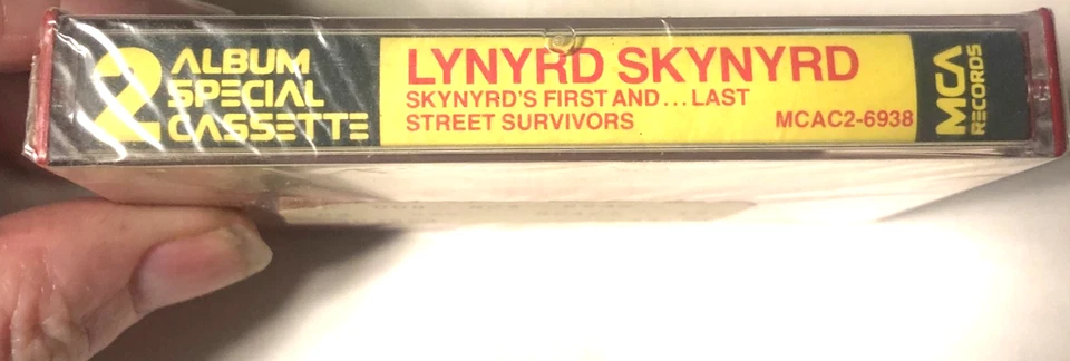 Lynyrd Skynyrd  Street Survivors Skynyrds First And Last Cassette New sealed - Image 3 of 4
