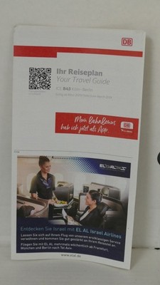 Deutsche Bahn AG - Ihr Reiseplan - ICE 843 - ab März 2019