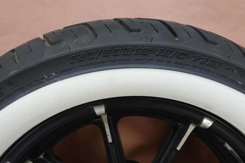 Harley Davidson Iron 883 XL883N 2009-2021 llanta trasera Dunlop 150/80 B16 Foto 2 de 4