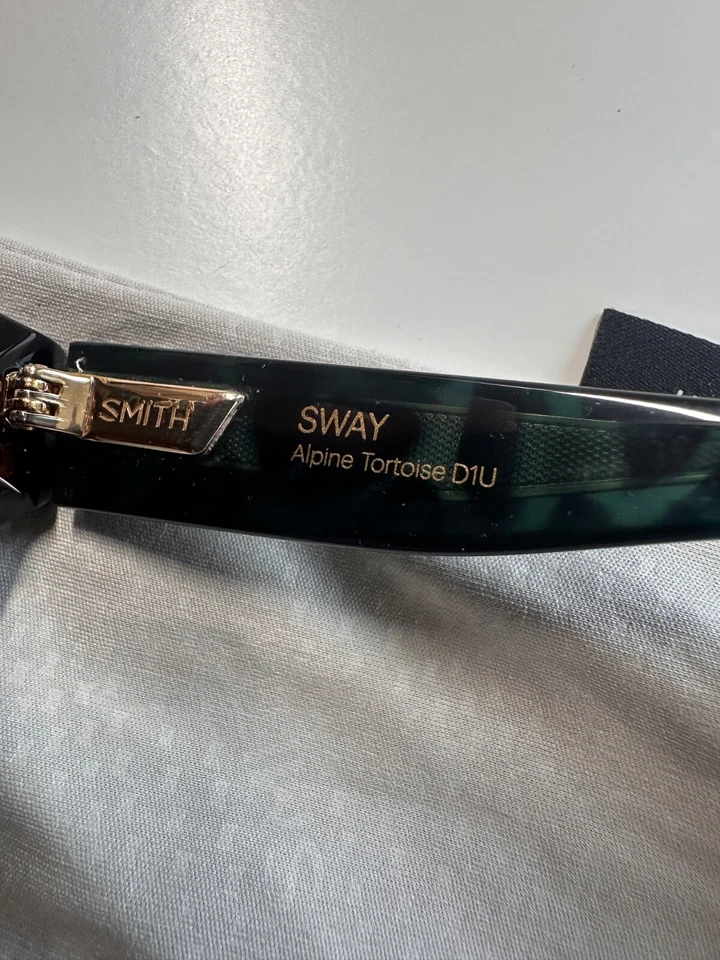 Gafas de sol polarizadas Smith SWAY ChromaPop Alpine Tortoise 52 mm NUEVAS con etiquetas Foto 4 de 4