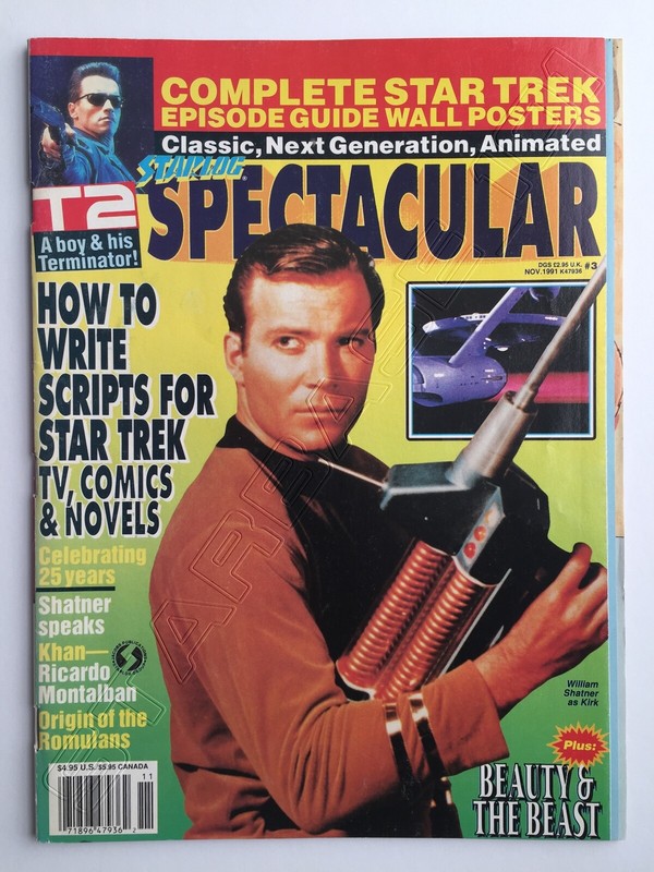 Starlog Spectacular #3 Magazine November 1991 - Star Trek Special