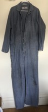 Coveralls Vintage Red Kap Herringbone Work Farm Mechanic Mens 50 Regular Blue