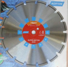 Diamantscheibe NORTON clipper 350x4x20/25,4mm Standard Beton Turbo Trennscheibe