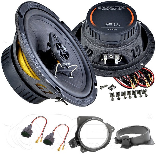 Ground Zero Lautsprecher FüR Peugeot 207 SW 2006-2015 Heck TüR 2-Wege 120W #Blqr-image