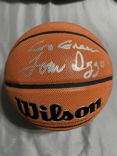 Tom Izzo signed autographed basketball Michigan State legend PROOF 1
