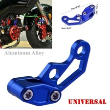 Universal Blue Front Brake Line Hose Clamp Oil Pipe Line Clamps For Motorcycle