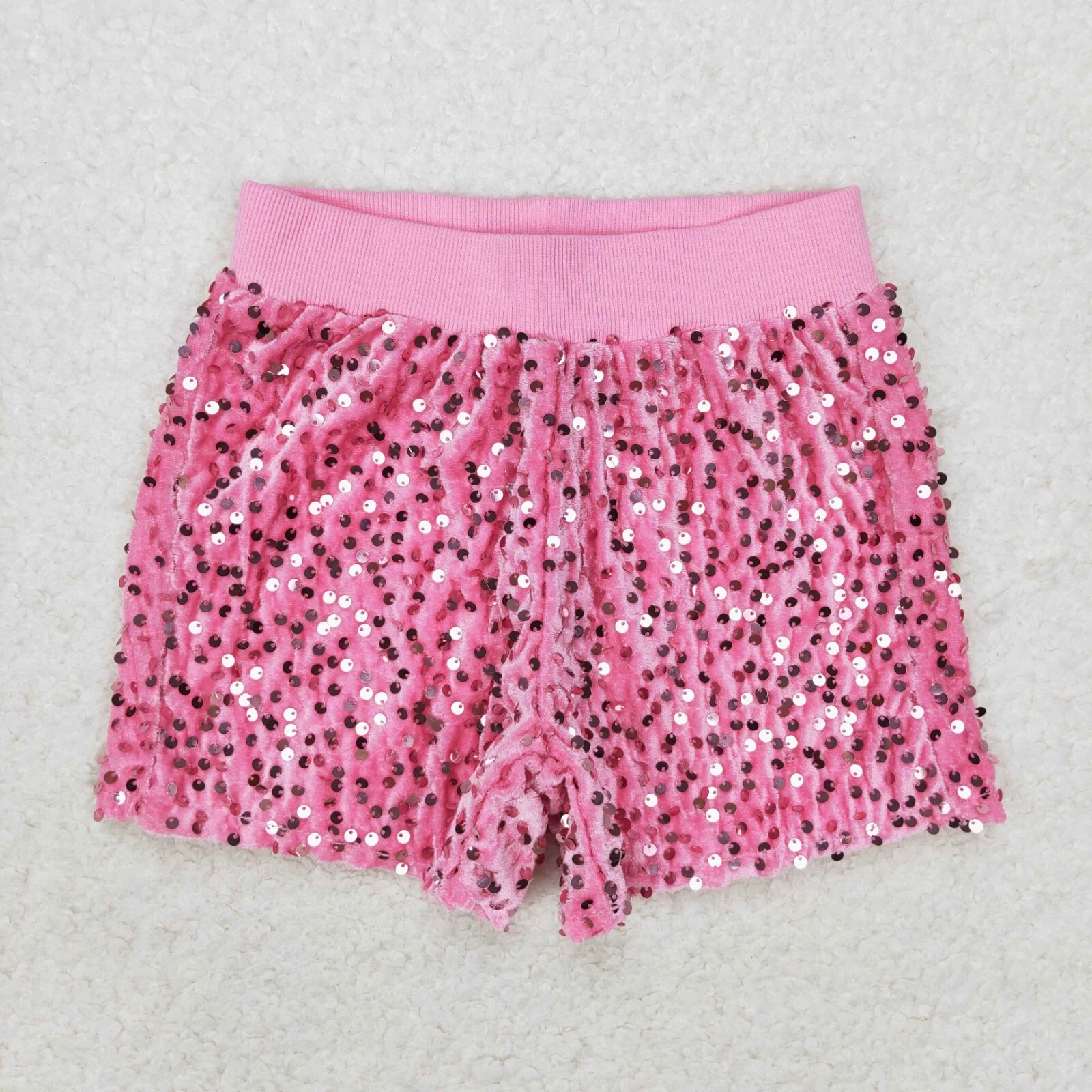 Summer Pants Cloth Toddle Girls Sparkle Pink Sequin Shorts Birthday Party Wear
Opens in a new window