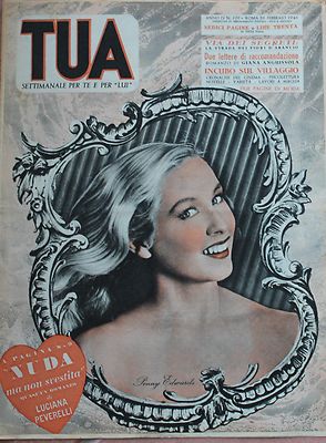 TUA  RIVISTA FEMMINILE E CINEMA 1948 N°129 PENNY EDWARDS 23/6/15