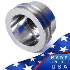 Big Block Chevy Crankshaft Pulley 2 Groove 396 427 454 LWP BBC Crank 2V Aluminum
