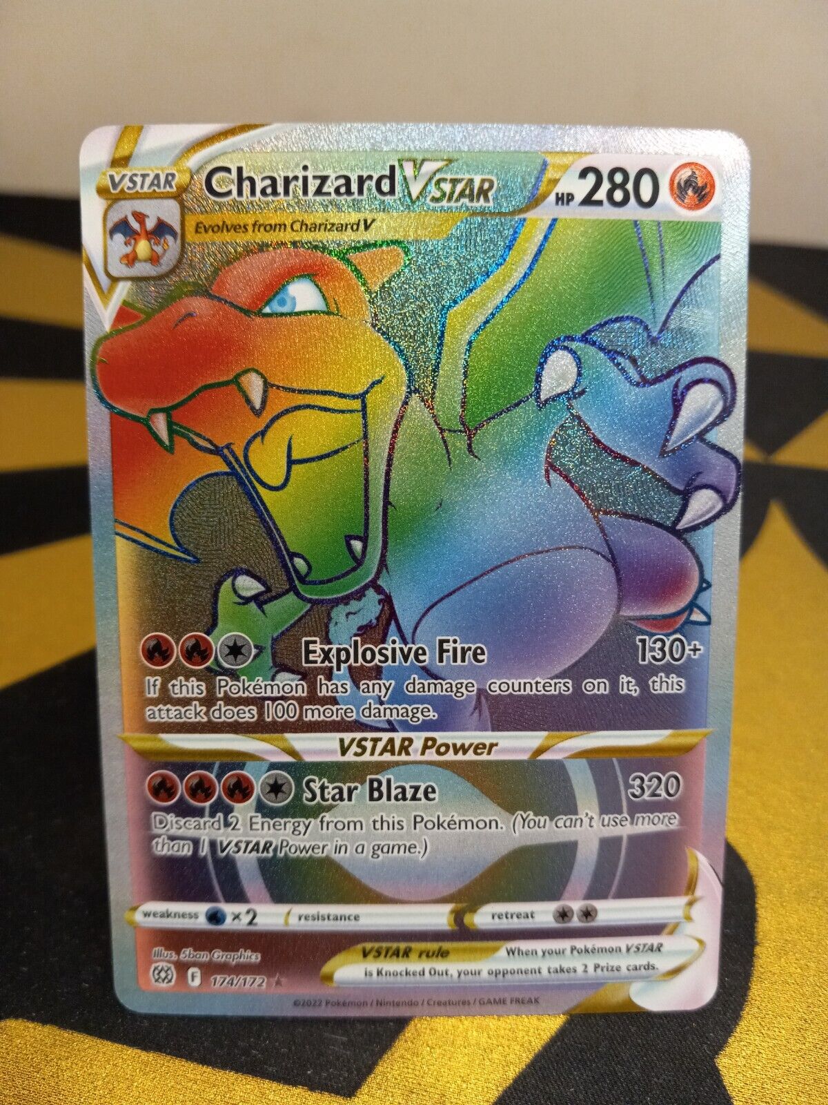 Charizard-V-ASTRO / Charizard-VSTAR (#174/172)  Magic: The Gathering:  Cartas Avulsas, Produtos Selados, e muito mais..