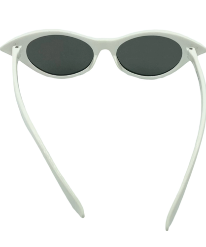 Vintage White Cat Eye Rhinestone Sunglasses Women's Retro - Bild 4 von 12