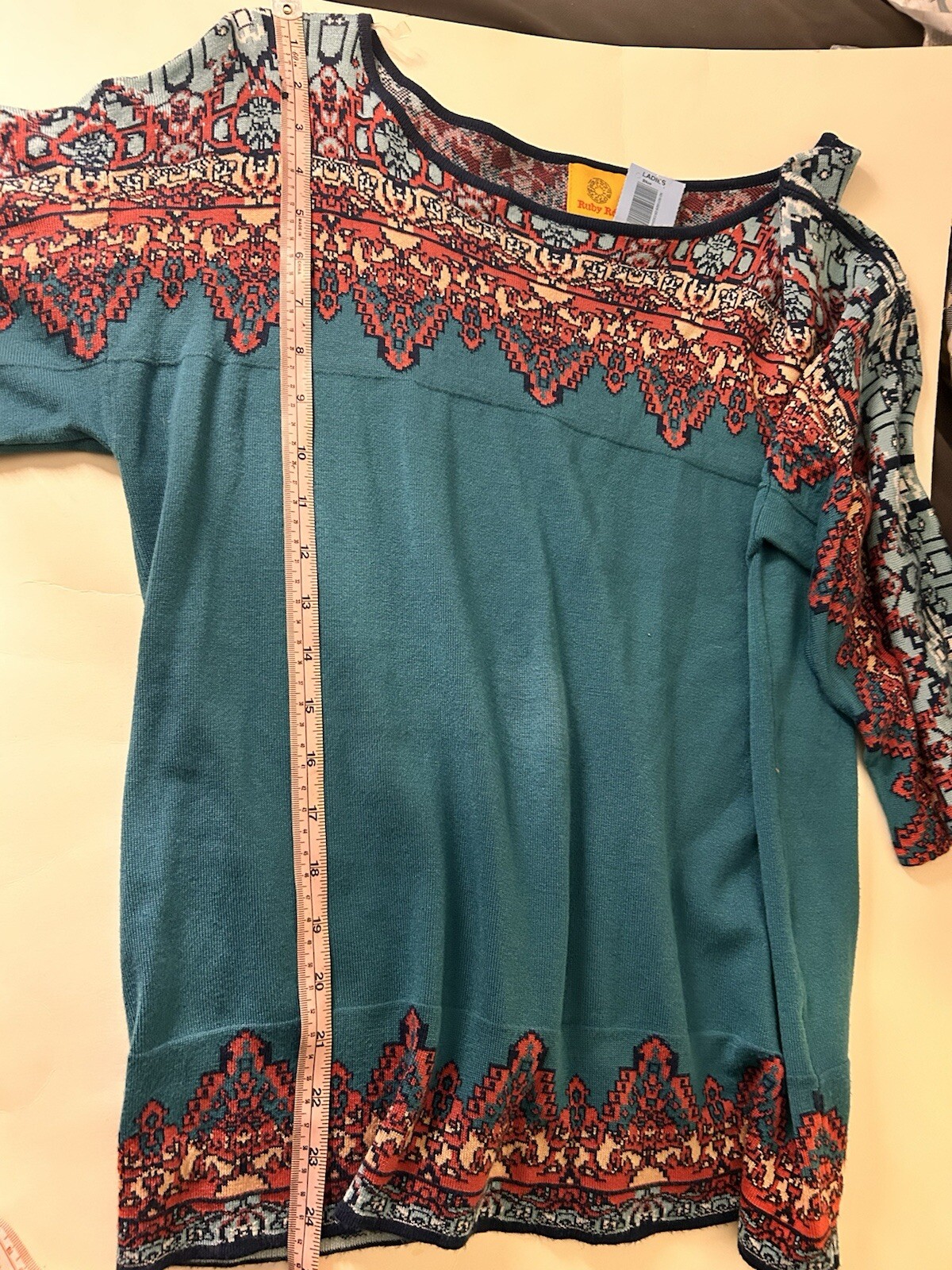 Ruby Rd Petite Size M Sleeve Thin Pullover Sweate… - image 10