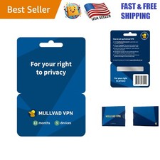 Reliable 12- VPN Service for 5 Devices - Total Online Privacy Guaranteed