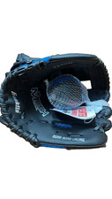 FRANKLIN 22348 -9 1/2 " YOUTH BASEBALL T-Ball GLOVE FITS Left HAND Blue Black