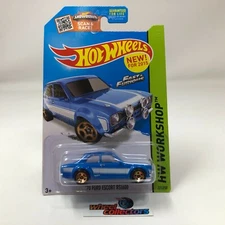 '70 Ford Escort RS1600 #221 Fast & Furious * Blue * 2015 Hot Wheels * WG42