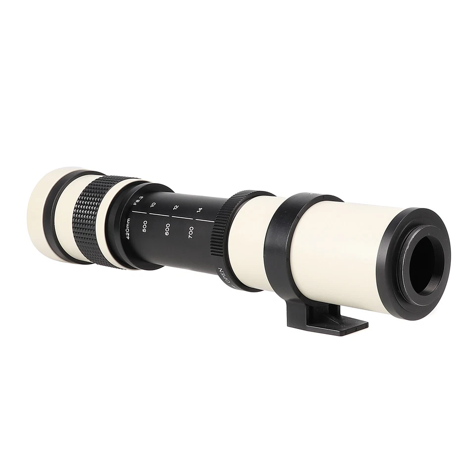 420-800mm f/8.3 Super Telephoto Zoom Lens for Canon EOS DSLR Camera 5D3 800D 70D - Image 3 of 4