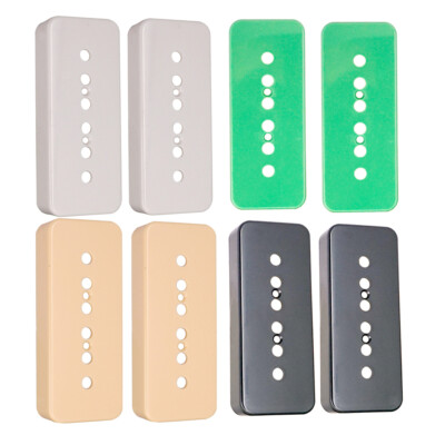 2x P90 Soapbar Pickup Cover 50 / 52mm für Gibson Les Paul SG Gitarre
