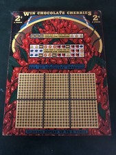 30s 40s Punch Board Win Chocolate Cherries 2 Cent Slot Machine Symbols