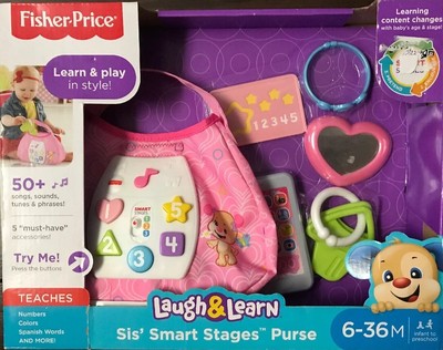 fisher price sis smart stages purse