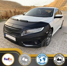 Car Full Hood Bumper Bra 2-piece For Honda Civic 2016 2017 2018 2019 2020 2021