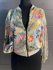 Zara Ladies Floral Bomber jacket -Trf Collection size S