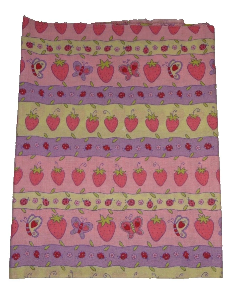 Tecidos de artesanato Strawberry Shortcake Multicolorido