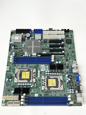 SUPER X8DTL-6 Sever Motherboard Mainboard Intel 5500 LGA1366 NO I/O SHIELD PLATE