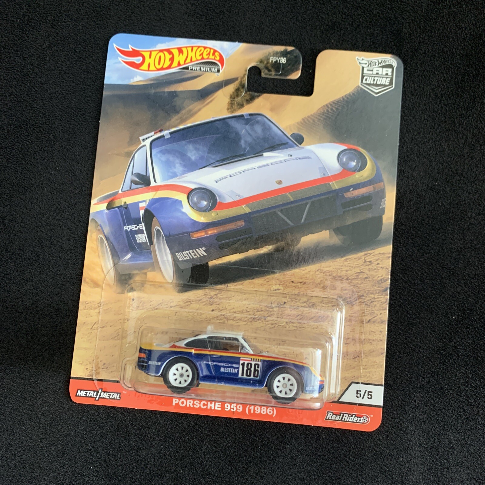 Hot Wheels Premium Car Culture Wild Terrain '86 Porsche 959 BNIB