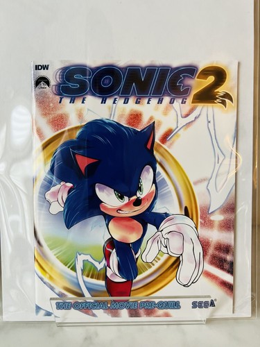 Sonic The Hedgehog (IDW Comics) - Movie 2 Pre-Quill Comic Bundle Exclusive VF/NM - Picture 4 of 6