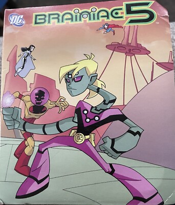 2007 McDonalds Happy Meal Toy DC Legion Of Superheroes Brainiac 5 Pre-Owned