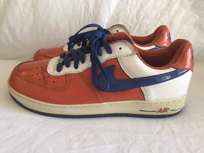 air force 1 orange blue white