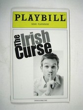 The Irish Curse Playbill 2010 SoHo Playhouse Ticket Dan Butler Brian Leahy