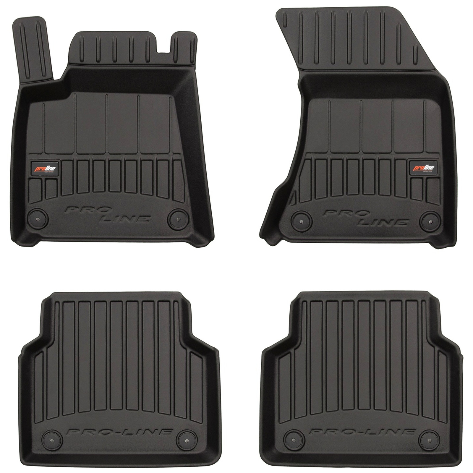 Tapis TPE Frogum Pro-Line imperméable à bords hauts anti-salissure Audi A8 D4