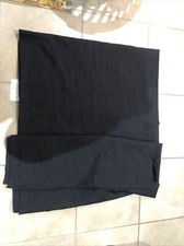 Tissu polyester noir brillant