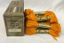 Lot of 12 Paternayan Persian Wool 3 ply 8 Yd Color 802 Yarn Skeins