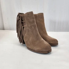 Vince Camuto Harlin Bootie in Wild Mushroom Tassles Size 7M