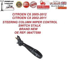 WIPER STALK FOR CITROEN C6 2005-2012 C8 2002-2011 STEERING COLUMN CONTROL SWITCH