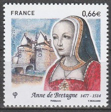 France - 2014 - n° 4834 - Neuf ** - Anne de Bretagne