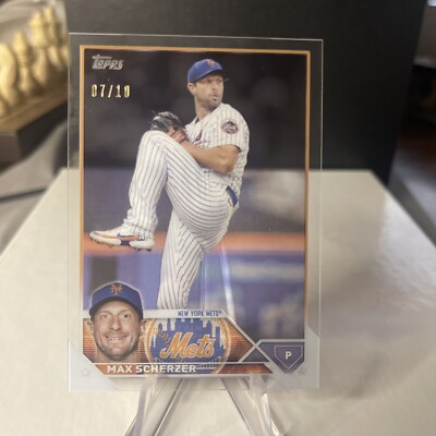 2023 Topps Clear Acetate 07/10 Max Scherzer