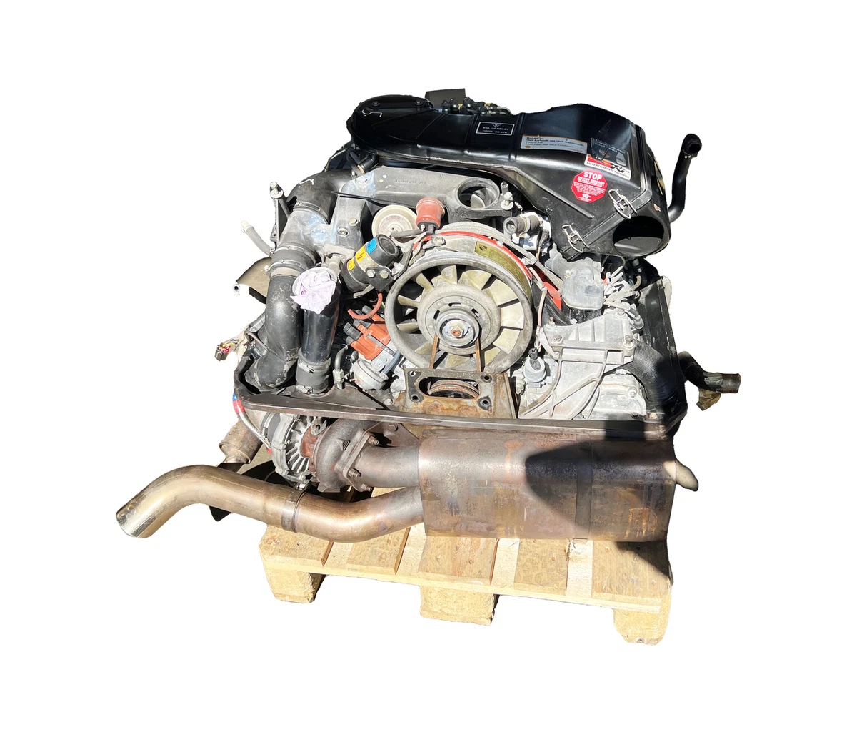 Motor für Porsche 911 Turbo 3,3 Benzin M930.66 930.66 93066 
