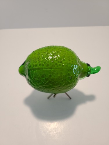 Vintage Glass Blown Green Lime Vintage - Picture 6 of 12