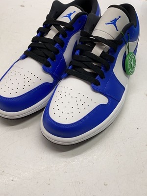 NIKE low top sneakers AIR JORDAN 1 27cm Blue Used | eBay
