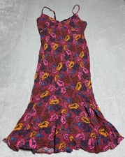 Reclaimed Vintage Dress Womens Medium Floral Boho Retro Dainty Slip Dress